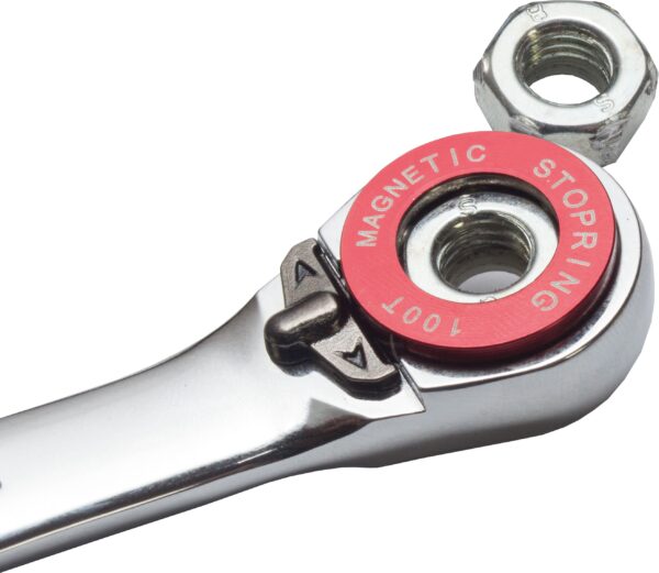 Boxo Ratching Spanner with Magnetic Stop Ring