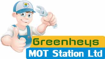 Greenheys MOT Station Logo